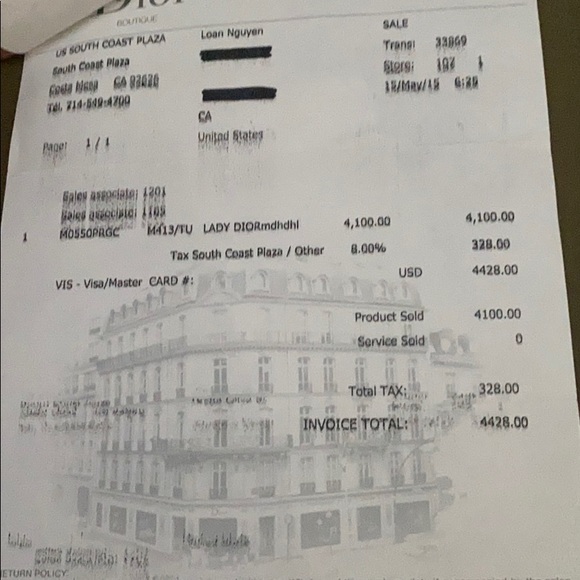 Lady Dior bag - Picture 5 of 5